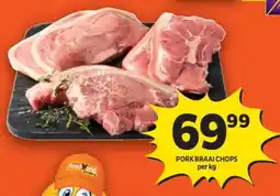 Shoprite PORK BRAAI CHOPS offer