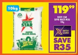 Shoprite White Star Super Maize Meal-10Kg offer
