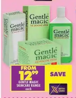 Shoprite GENTLE MAGIC SKINCARE RANGE offer