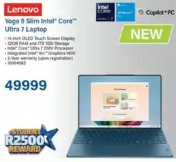 Incredible Connection Lenovo Yoga 9 Slim Intel Core Ultra 7 Laptop offer