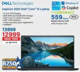 Incredible Connection DELL Inspiron 3520 Intel Core i5 Laptop offer