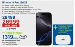 Incredible Connection iPhone 16 Pro 256GB offer