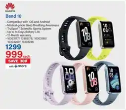 Incredible Connection HUAWEI Band 10 offer