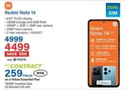 Incredible Connection Redmi Note 14 offer