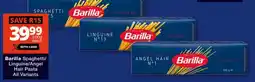 Checkers Barilla Spaghetti/ Linguine/ Angel Hair Pasta All Variants offer
