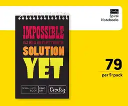 Makro Croxley Spiral Notebooks offer