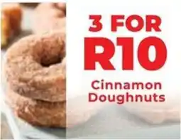Food Lover's Market Cinnamon Doughnuts offer