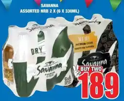 Boxer Liquors Savanna assorted nrb offer