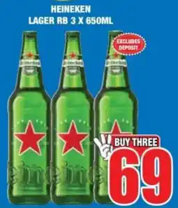 Boxer Liquors Heineken lager rb offer
