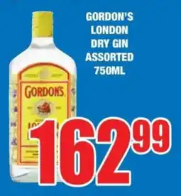 Boxer Liquors Gordon's london dry gin assorted offer
