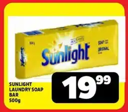 Usave Sunlight laundry soap bar offer