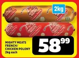 Usave Mighty meats french/ chicken polony offer