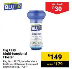 Builders Warehouse BLU52 Big Easy Multi-functional Floater offer