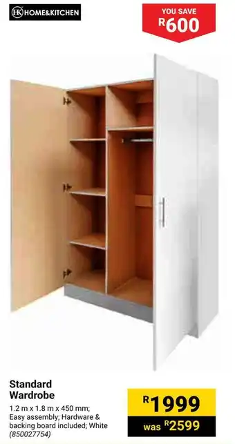 Home&Kitchen Standard Wardrobe