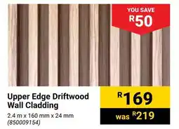 Builders Warehouse Upper Edge Driftwood Wall Cladding offer