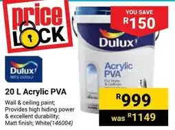 Builders Warehouse Dulux Acrylic PVA offer