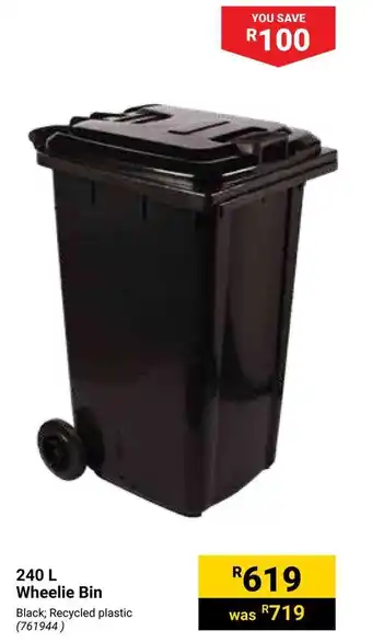 Builders Warehouse Wheelie Bin offer