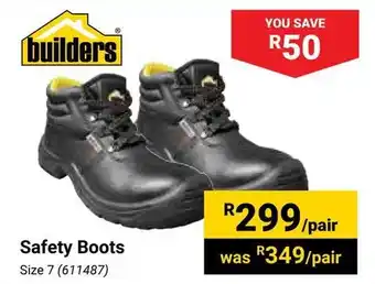 Builders Warehouse Builders Safety Boots offer