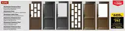 Builders Warehouse KAYO Aluminium Entrance Door offer