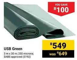 Builders Warehouse USB Green offer