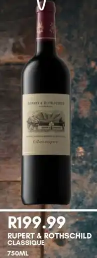Prestons Rupert & rothschild classique offer