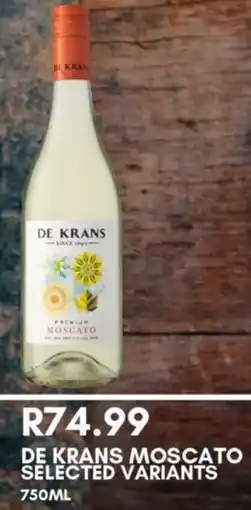 Prestons De krans moscato selected variants offer