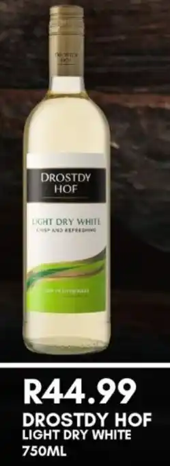 Prestons Drostdy hof light dry white offer