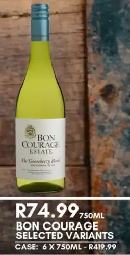 Prestons Bon courage selected variants offer