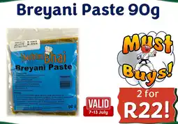 Foodeez Breyani Paste offer