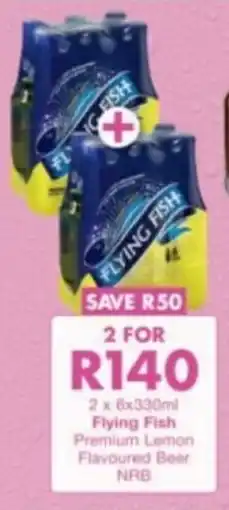 President Liquor Flying Fish Premium Lemon Flavoured Beer NRB offer
