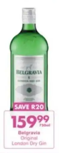 President Liquor Belgravia Original London Dry Gin offer