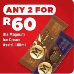 OK Foods Ola Magnum Ice Cream Asstd. offer