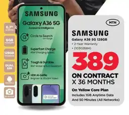 HiFi Corp SAMSUNG Galaxy A36 5G 128GB offer