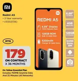 HiFi Corp Redmi A5 offer