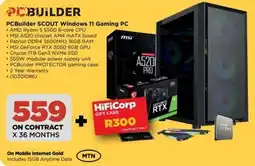 HiFi Corp PCBuilder SCOUT Windows 11 Gaming PC offer