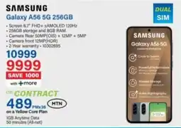 Incredible Connection SAMSUNG Galaxy A56 5G 256GB offer