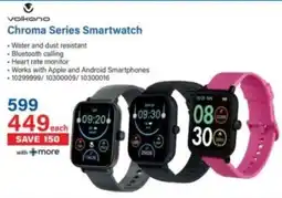 Incredible Connection Volkano Chroma Series Smartwatch offer