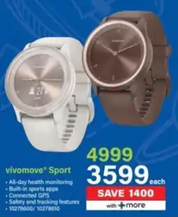 Incredible Connection Vivomove Sport offer