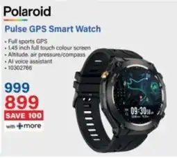 Incredible Connection Polaroid Pulse GPS Smart Watch offer