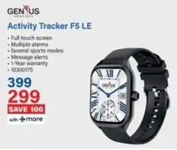 Incredible Connection Genius Activity Tracker F5 LE offer