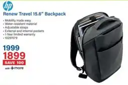 Incredible Connection HP Renew Travel Backpack offer