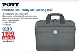 Incredible Connection Port Yosemite Eco-Trendy Top-Loading offer