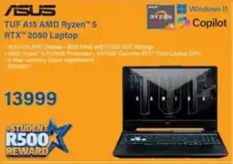 Incredible Connection ASUS TUF A15 AMD Ryzen 5 RTX 2050 Laptop offer