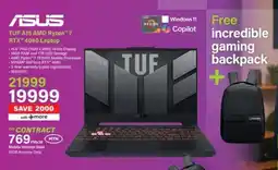Incredible Connection ASUS TUF A15 AMD Ryzen 7 RTX 4060 Laptop offer