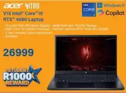 Incredible Connection Acer V15 Intel Core i9 RTX 4060 Laptop offer