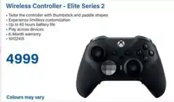Incredible Connection Xbox Wireless Controller Elite Series 2 offer