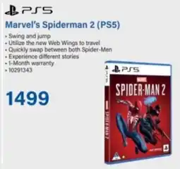 Incredible Connection PS5 Marvel's Spiderman 2 offer