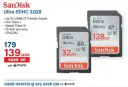 Incredible Connection SanDisk Ultra SDHC 32GB offer