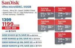 Incredible Connection SanDisk Ultra microSDXC, 512GB offer