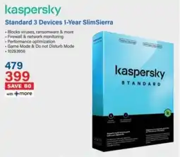 Incredible Connection Kaspersky Standard 3 Devices 1-Year SlimSierra offer